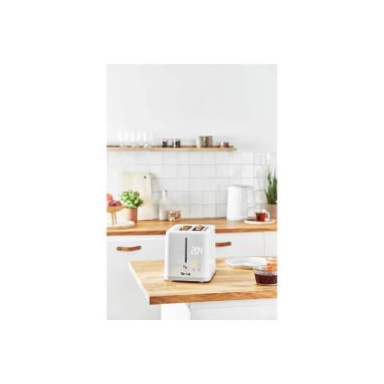 Tefal - Tostapane a due fori SENSE 850W/230V bianco
