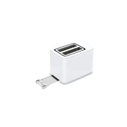 Tefal - Tostapane a due fori SENSE 850W/230V bianco