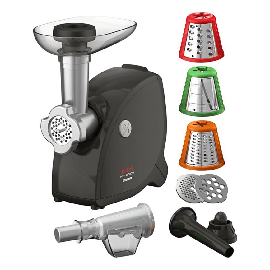Tefal - Tritacarne 9in1 2000W/230V nero
