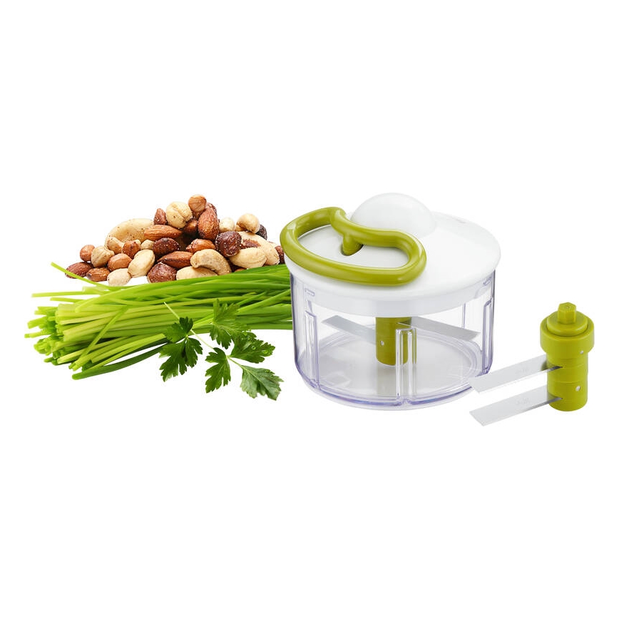 Tefal - Tritatutto manuale 5 SECOND CHOPPER 500 ml verde/bianco
