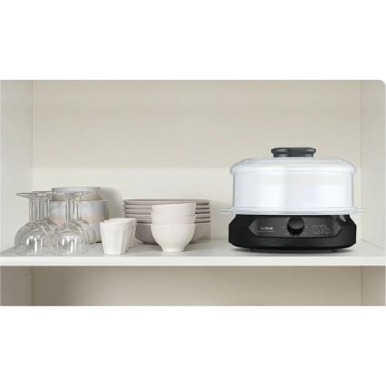 Tefal - Vaporiera 6 l MINI COMPACT 800W/230V