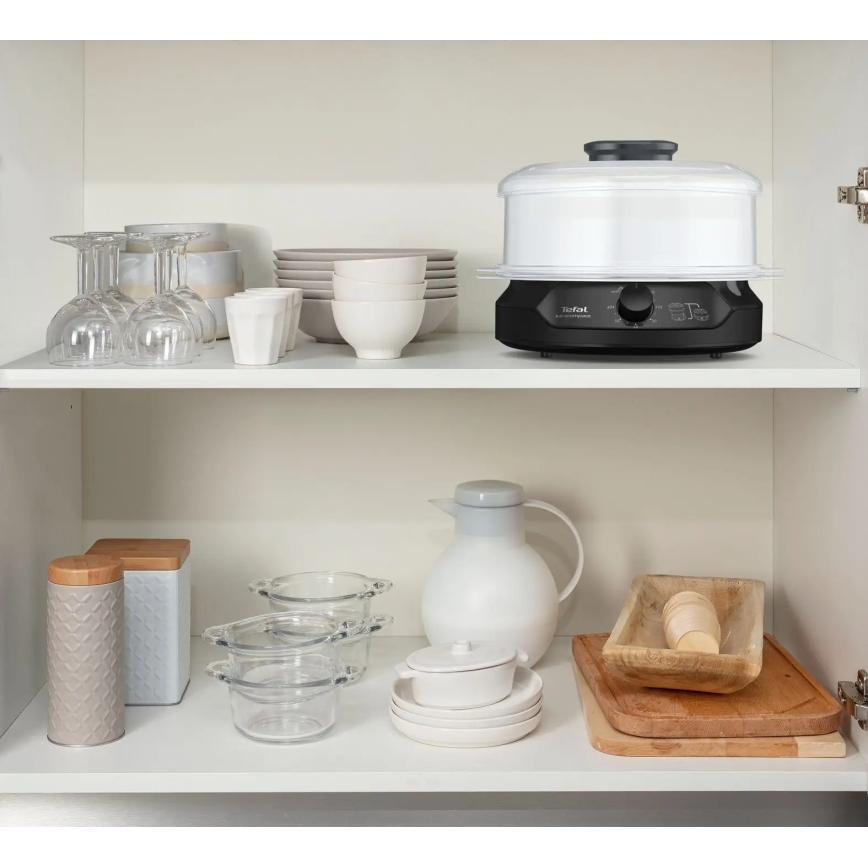 Tefal - Vaporiera 6 l MINI COMPACT 800W/230V