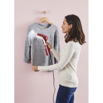 Tefal - Vaporizzatore portatile per capi ACCESS STEAM FIRST 1300W/230V bordeaux