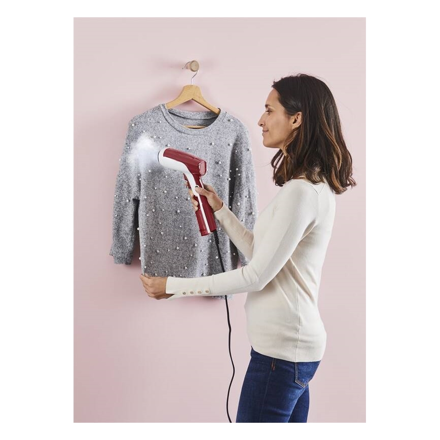 Tefal - Vaporizzatore portatile per capi ACCESS STEAM FIRST 1300W/230V bordeaux