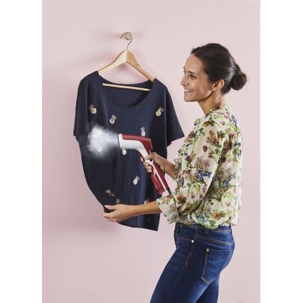 Tefal - Vaporizzatore portatile per capi ACCESS STEAM FIRST 1300W/230V bordeaux