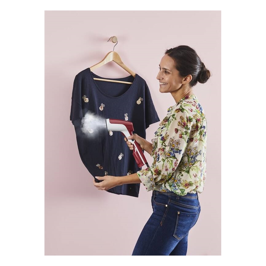 Tefal - Vaporizzatore portatile per capi ACCESS STEAM FIRST 1300W/230V bordeaux