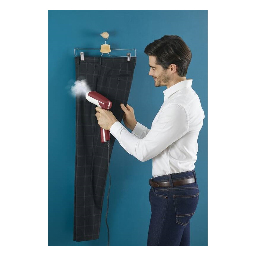 Tefal - Vaporizzatore portatile per capi ACCESS STEAM FIRST 1300W/230V bordeaux