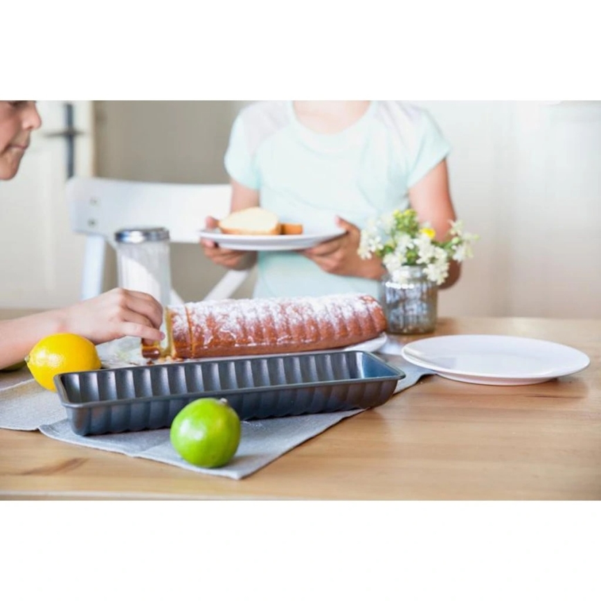 Teglia da forno TORO 31,5x12 cm nera