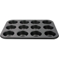 Teglia per muffin TORO nera