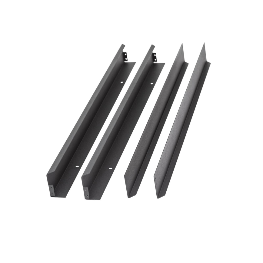 Telaio in metallo per l'installazione di pannelli LED 600x600 mm nero