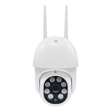 Telecamera da esterno con sensore, IP65, Wi‑Fi e compatibile con Tuya