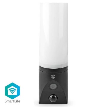 Telecamera esterna intelligente SmartLife Full HD 1080p con illuminazione LED Wi-Fi Tuya IP65