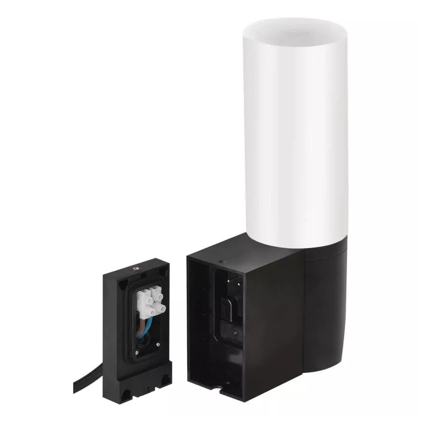 Telecamera esterna intelligente LED con luce GoSmart LED/12W/230V 3200K IP65 Wi-Fi Tuya nera