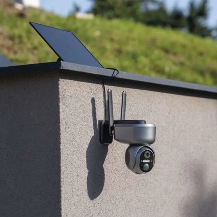Telecamera solare intelligente con sensore GoSmart 4G/LTE 10400 mAh 5V IP65 Tuya