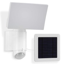 Telefunken 304706TF -LED Proiettore solare da parete con sensore LED/6W/3,7V IP44 bianco