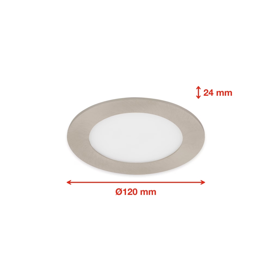 Telefunken 309302TF - LED RGBW Lampada da incasso dimmerabile per bagni LED/6W/230V 2700-6500K IP23 Wi-Fi Tuya