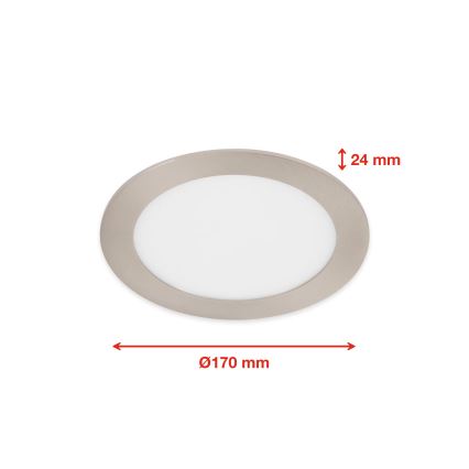 Telefunken 309402TF - LED RGBW Lampada da incasso dimmerabile per bagni LED/12W/230V 2700-6500K IP23 Wi-Fi Tuya