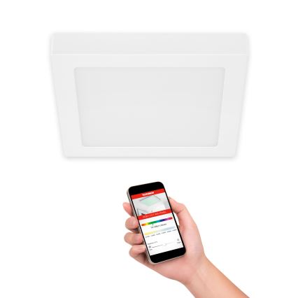 Telefunken 309606TF - Plafoniera dimmerabile RGBW LED/18W/230V 2700-6500K Wi-Fi Tuya