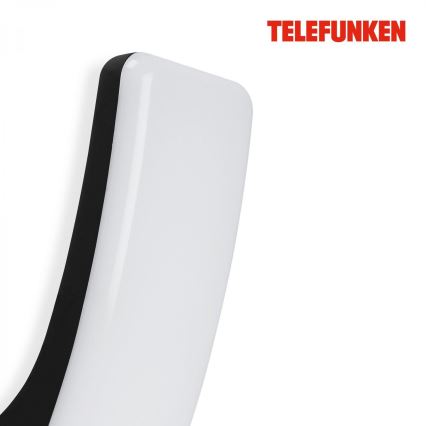 Telefunken 311605TF - Applique a LED da esterno LED/15W/230V IP44 nero
