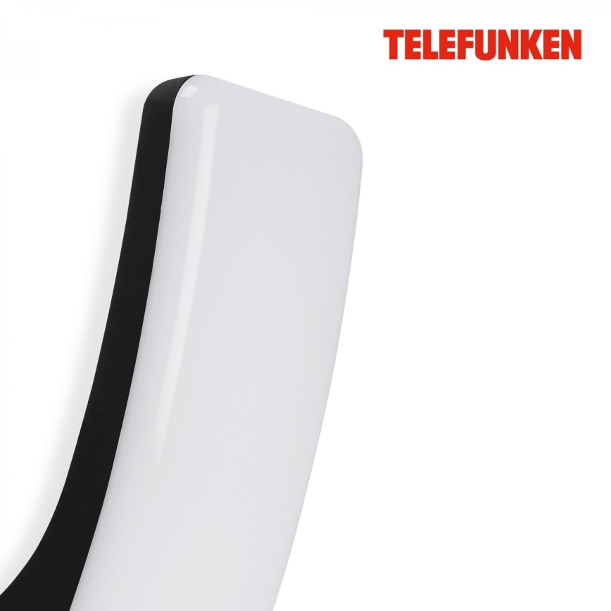 Telefunken 311605TF - Applique a LED da esterno LED/15W/230V IP44 nero