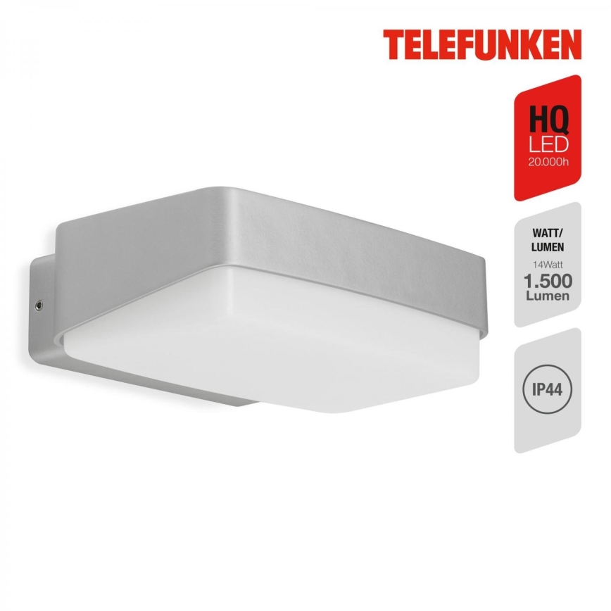 Telefunken 312204TF - Applique a LED da esterno LED/14W/230V IP44