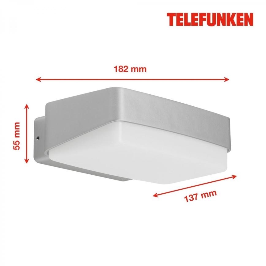 Telefunken 312204TF - Applique a LED da esterno LED/14W/230V IP44