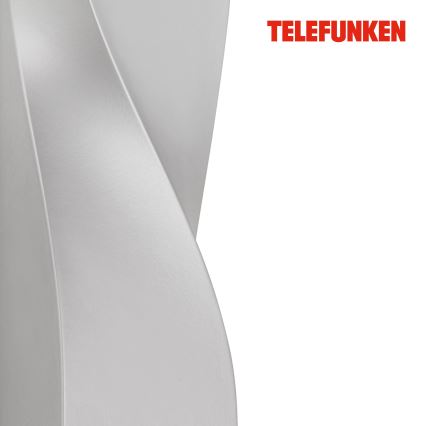 Telefunken 312704TF - Applique a LED da esterno 2xLED/5,5W/230V IP44 argento