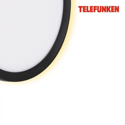 Telefunken 313405TF - Applique da esterno LED/15W/230V IP44, nero