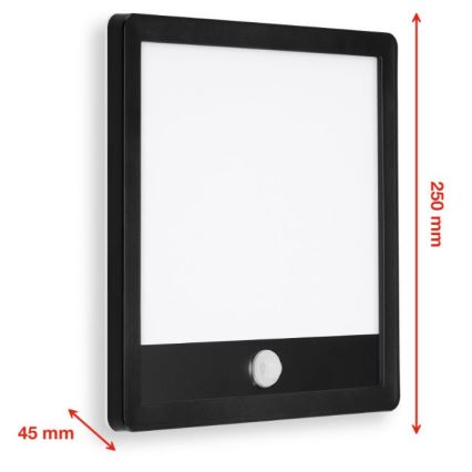 Telefunken 313805TF - LED Applique da esterno con sensore LED/15W/230V IP44