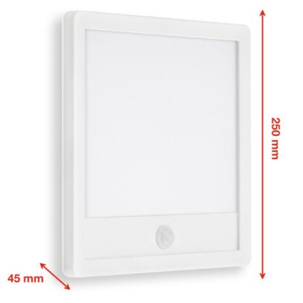 Telefunken 313806TF - LED Applique da esterno con sensore LED/15W/230V IP44