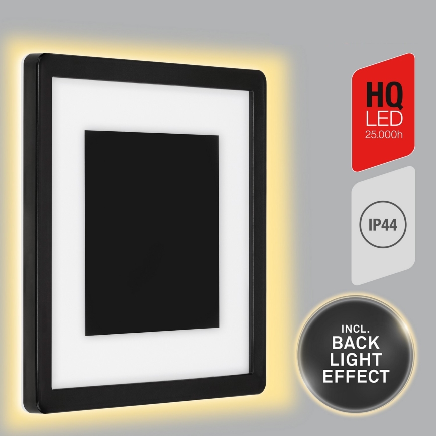 Telefunken 315905TF - Applique da esterno a LED/15W/230V IP44 4000K nero