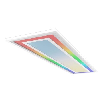 Telefunken 318906TF - Plafoniera LED RGBW dimmerabile LED/24W/230V 3000-6500K 25x100 cm + telecomando