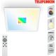 Telefunken 319106TF - Plafoniera dimmerabile RGBW LED/24W/230V 2700-6500K bianco + telecomando