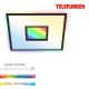 Telefunken 319505TF - Plafoniera dimmerabile RGBW LED/36W/230V 2700-6500K nero + telecomando