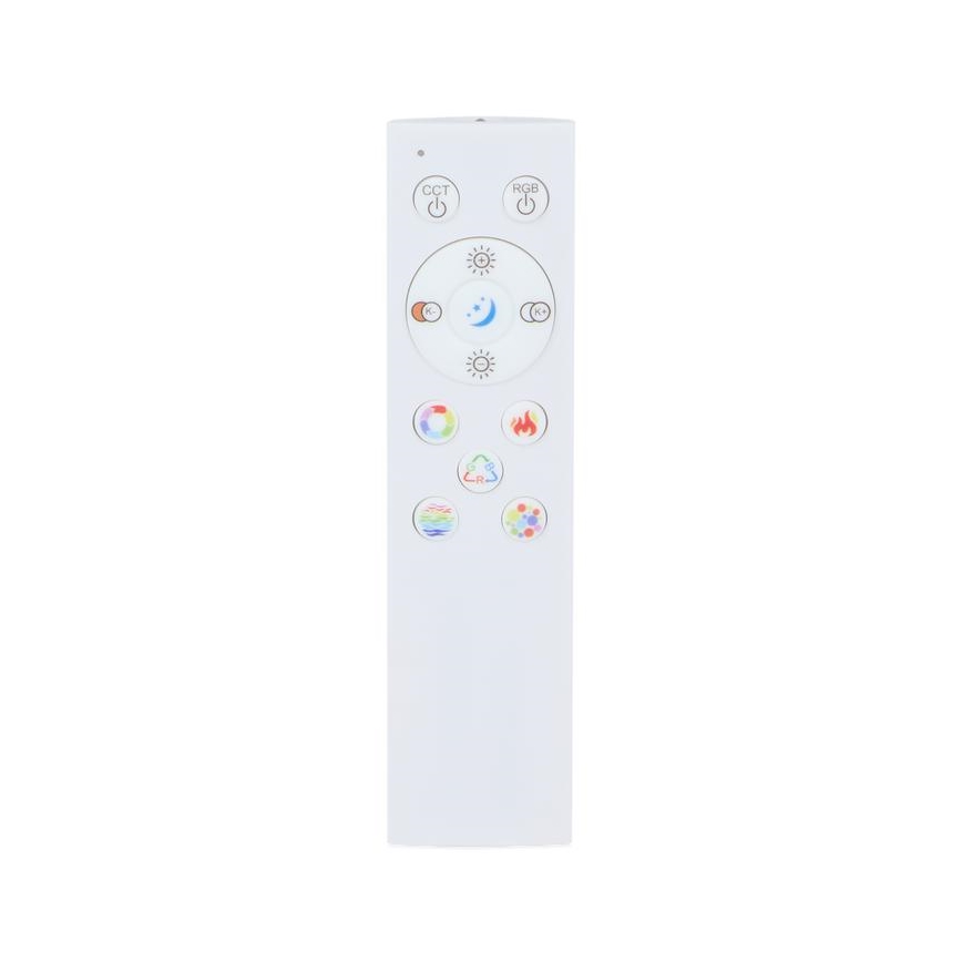 Telefunken 320104TF - Plafoniera LED RGBW dimmerabile, 21W/230V, 3000-6500K, Ø 45 cm + telecomando