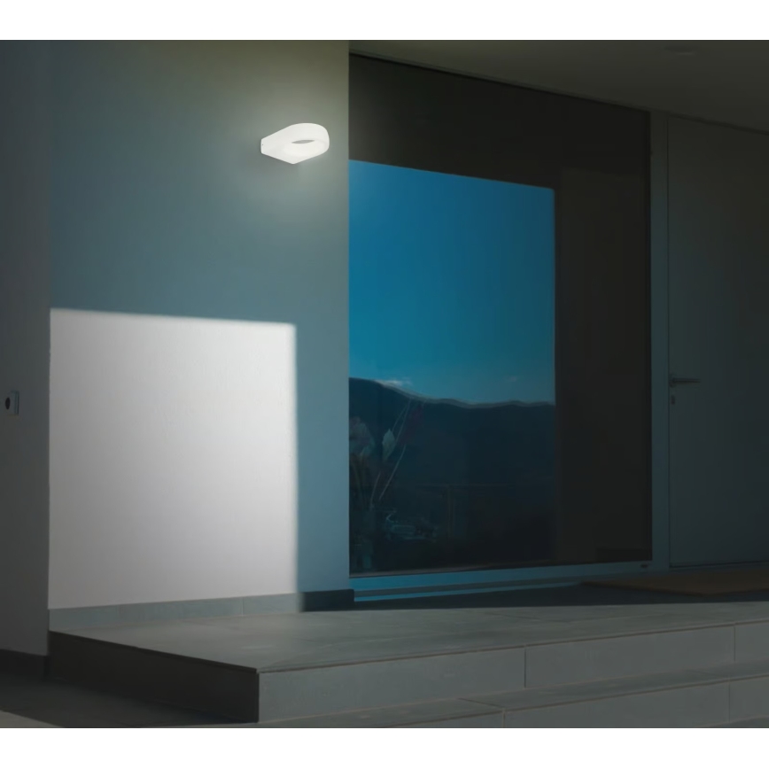 Telefunken 320206TF - Lampada da parete LED per esterni LED/7,5W/230V IP44 bianca