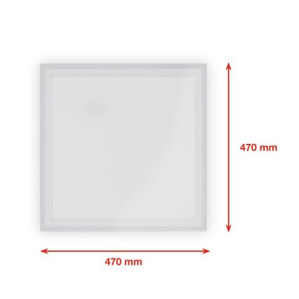 Telefunken 321206TF - Plafoniera LED RGBW dimmerabile LED/18W/230V 3000-6500K + telecomando