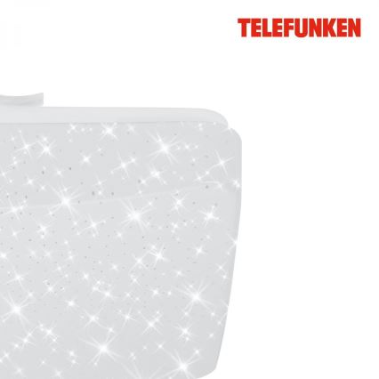 Telefunken 601906TF - Plafoniera LED con sensore LED/12W/230V 4000K