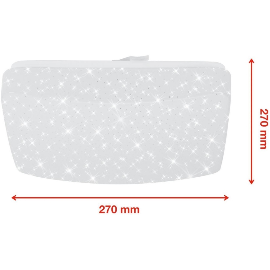 Telefunken 601906TF - Plafoniera LED con sensore LED/12W/230V 4000K