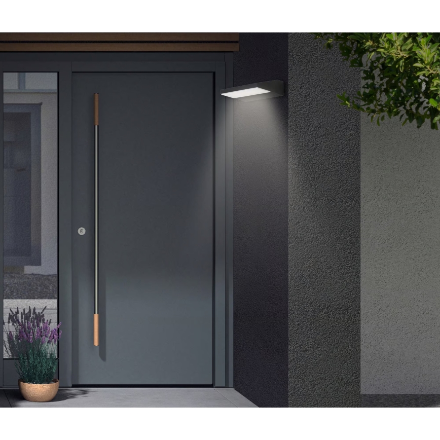 Telefunken - Applique da esterno LED/10W/230V IP44 nero