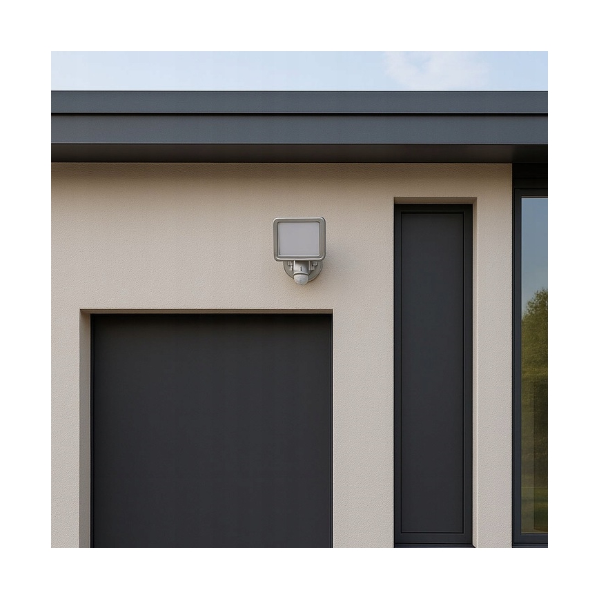 Telefunken - Proiettore LED con sensore, 20W, 230V