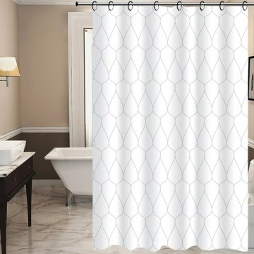 Tenda doccia TORO EASY 178x199 cm bianco/grigio