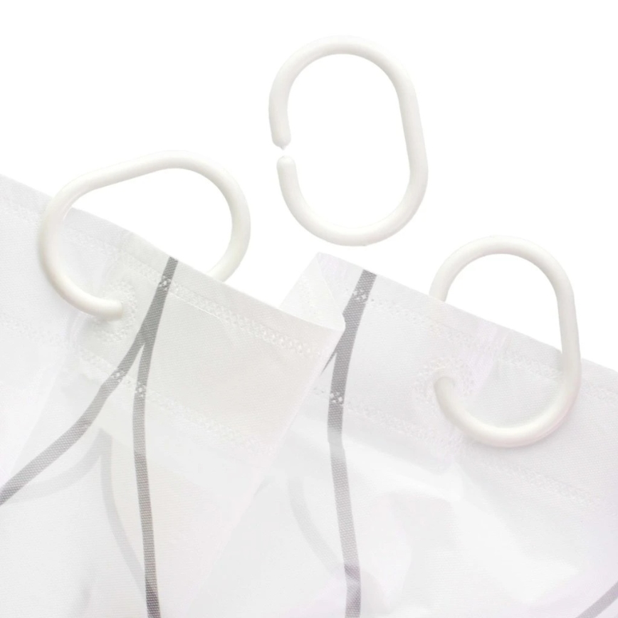 Tenda doccia TORO PREMIUM 178x199 cm fiori