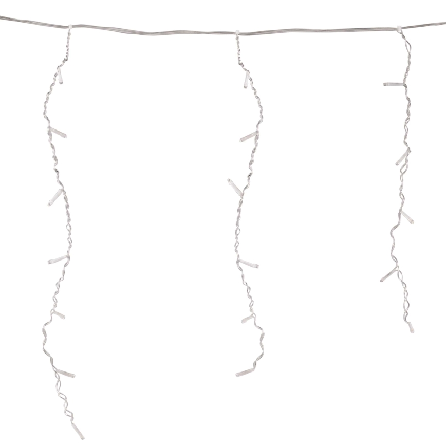 Tenda luminosa a LED ESTELLA, 47 LED/8 modalità, 3,5 m, luce calda