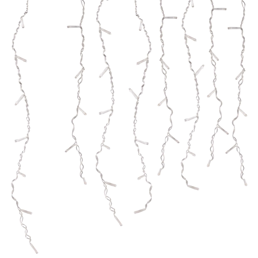 Tenda luminosa a LED ESTELLA, 47 LED/8 modalità, 3,5 m, luce calda