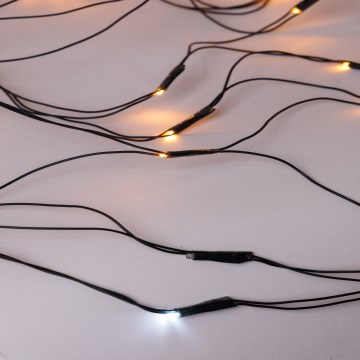 Tenda luminosa a rete LED per esterni NET 240xLED/7,2W/230V 1,5x2 m IP44 bianco caldo