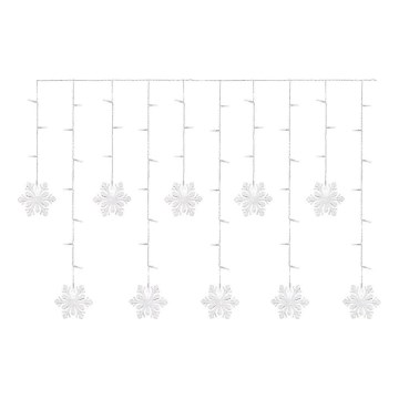 Tenda luminosa di Natale LED 60xLED/1,35W 635x50 cm bianco freddo