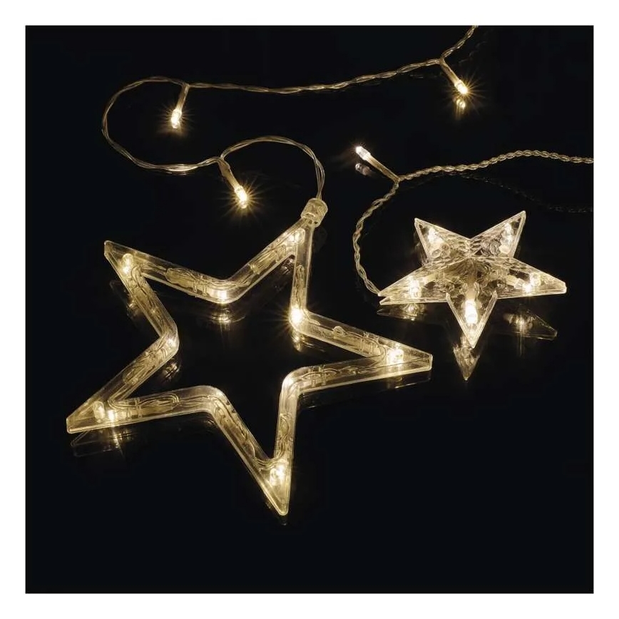 Tenda luminosa natalizia a LED 115xLED/1,35W 6,85x1,05 m bianco caldo