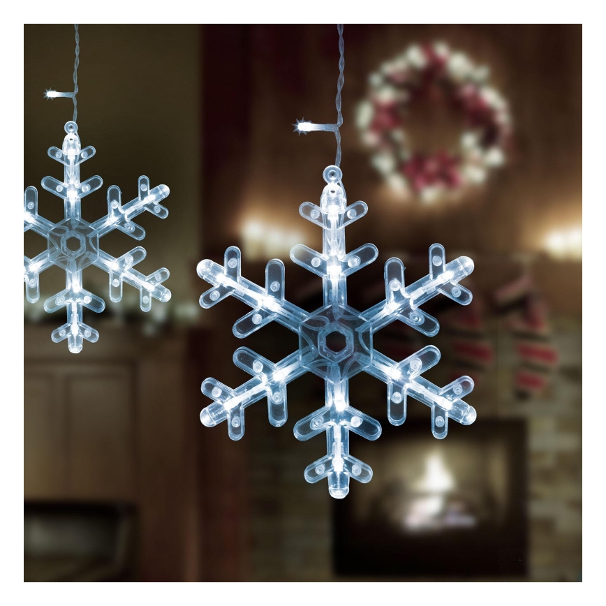 Tenda luminosa natalizia LED per esterni 224 LED 3,5x0,75 m IP44 bianco freddo