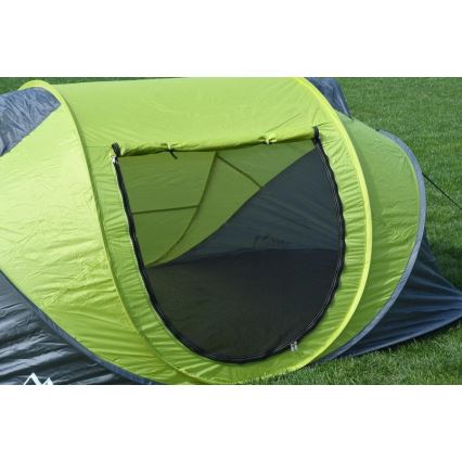 Tenda per 2 persone PU 3000 mm verde/grigio